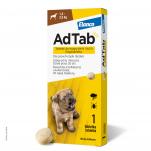 AdTab™ tabletki do rozgryzania i żucia przeciw pchłom i kleszczom dla psów - 1szt., 450 mg, dla psów o wadze 11 - 22 kg