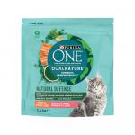 PURINA ONE Dual Nature Sterilized, łosoś ze spiruliną - 2 x 1,4 kg