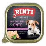 RINTI Feinest, 11 x 150 g - Czyste mięso drobiowe z kaczką