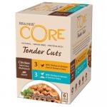Wellness Core Tender Cuts, 6 x 85 g - Wybór z kurczakiem