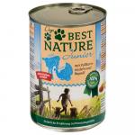 Best Nature Dog Junior 6 x 400 g - Cielęcina, indyk i makaron