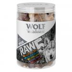 20% taniej! Wolf of Wilderness - liofilizowane przysmaki premium - RAW 5 (mix liofilizowanych przysmaków), 450 g (3 x 150 g)