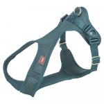 Trixie Comfort Soft szelki turystyczne, petrol - Rozm. XS–S: obw. talii 30-45 cm, szer. 15 mm