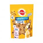 15% taniej! Przysmaki Pedigree dla psa, różne rodzaje - Dentastix Chewy Chunx Maxi, kurczak, 68 g (dla średnich i dużych psów)