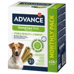2 + 1 gratis! Advance, przysmaki dla psa, różne rodzaje - Dog Dental Mini Sticks, 3 x 360 g (3 x 28 paluszków)