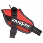 JULIUS-K9 IDC® Power szelki dla psa, czerwone - Rozm. S: obwód klatki piersiowej 49 - 67 cm