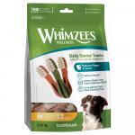 Whimzees by Wellness Toothbrush - Rozmiar M: dla średnich psów (12-18 kg, 12 szt.)