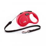 Flexi New Classic smycz linkowa, czerwona, 8 m - S: do 12 kg