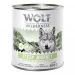 Wolf of Wilderness Adult “Expedition”, 6 x 800 g - Steep Journey - Drób z jagnięciną