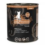 Catz finefood Purrrr, 6 x 800g/750g - No. 109: Dziczyzna, 6 x 800 g