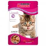 Korzystny pakiet Super Benek Super Chunks Kitten, 48 x 100 g - Jagnięcina w sosie