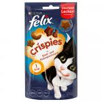 15% taniej! Przysmaki Felix, różne rodzaje - Crispies, Wołowina z kurczakiem, 45 g