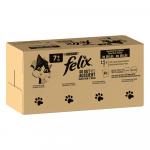 100 + 20 gratis! Megapakiet Felix, karma mokra, 120 x 85 g - Fantastic w galarecie, So gut wie es aussieht, Senior