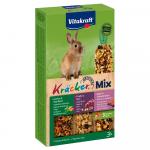 Vitakraft krakersy dla królików miniaturek Trio-Mix - 3 x 3 szt. (warzywa, winogrona, owoce leśne)