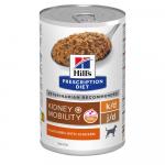24 + 12 gratis! Hill\'s Prescription Diet, karma mokra, 36 x 350 g / 360 g / 370 g - k/d + Mobility, kurczak, 36 x 370 g