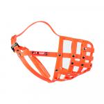 COLORI® kaganiec dla owczarka niemieckiego L, neonowy pomarańczowy - Rozmiar 9