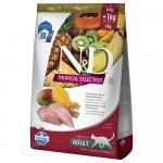 N&D Cat Tropical Selection, kurczak - 2 x 5 kg (4 + 1 kg)