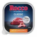 16 + 2 gratis! Rocco tacki, 18 x 300 g - Classic, wołowina i serca drobiowe