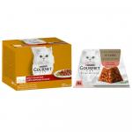 Gourmet: 96 x 85 g Megapakiet Gold + Revelations Fine Cuts, 4 x 57 g gratis! - Wykwintne kawałki w sosie