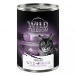 10% taniej! Wild Freedom Adult Sterilised, 12 x 400 g - bez zbóż - Wild Hills Sterilised - kaczka i kurczak