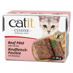 Catit Cuisine pasztet, 12 x 95 g - Wołowina z marchewką