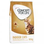 20% taniej! Concept for Life, karma sucha, 10 kg / 3 x 3 kg - Indoor Cats – ulepszona receptura! 10 kg