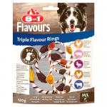 3 + 1 gratis! Przysmaki 8in1 Triple Flavour, różne rodzaje - Ringe, 4 x 120 g