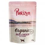 Purizon Organic, 6 x 85 g - Biokaczka z biokurczakiem oraz biocukinią