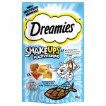 Przekąska Dreamies Shakeups Multivitamins - Festiwal owoców morza (6 x 55 g)
