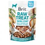 Brit Raw Treat Skin & Coat Freeze-dried Treat and Topper - 3 x 40 g