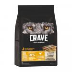 6 + 1 kg gratis! Crave, sucha karma dla psa, 7 kg - Kurczak ze szpikiem kostnym i prazbożem