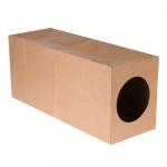 Zooplus basics papierowy tunel dla kota - Szer. x wys. x dł.: 27 x 22 x 65 cm