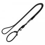 Smycz Hunter Retriever Freestyle, czarna - Dł x Ø: 260 x 1 cm