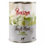 Pakiet Purizon Single Meat, 24 x 400 g - Jagnięcina z kwiatami chmielu