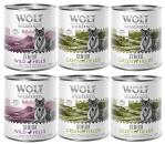 Wolf of Wilderness Senior, 6 x 800 g - Pakiet mieszany: 4x jagnięcina i kurczak, 2x kaczka i cielęcina