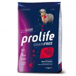 Dog Prolife Grain Free Wołowina i ziemniaki - 10 kg