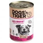 Korzystny pakiet Dogs\'n Tiger Adult, 12 x 400 g - Jagnięcina i pasternak
