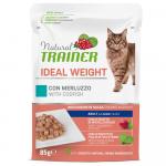 Natural Trainer Ideal Weight Adult, z dorszem - 24 x 85 g