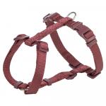 Trixie Premium szelki typu H, sangria - Rozm. S - M: obw. klatki piersiowej 42 - 60 cm, szer. 15 mm
