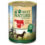 Best Nature Dog Adult 6 x 400 g - Indyk, wołowina i marchew