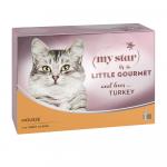 Megapakiet My Star is a little Gourmet, mus, 48 x 85 g - Indyk z bazylią