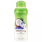 TropiClean Awapuhi Coconut Whitening szampon dla zwierząt domowych - 2 x 355 ml