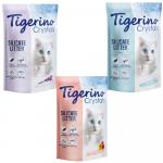 Pakiet próbny Tigerino Crystals, żwirek dla kota - różne rodzaje - 3 różne rodzaje, 3 x 5 l (Classic, Lavender, Flower Power)