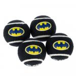 Warner Bros™ DC zestaw piłek tenisowych Batman - 4 szt. (Ø 6,3 cm każda)