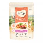 Korzystny pakiet Feringa Vitality Hairball Care - Anti-hairball łosoś, 24 x 85 g