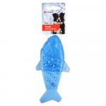 Flamingo zabawka dla psa Snowy Fish, niebieska - Dł. x szer. x wys.: 18 x 8,9 x 3,9 cm