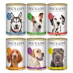 Dog\'s Love Adult 6 x 400 g - Pakiet mieszany (6 odmian)