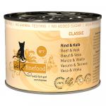 Catz finefood w puszce, 6 x 200 g - Wołowina z cielęciną