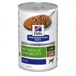 24 + 12 gratis! Hill\'s Prescription Diet, karma mokra, 36 x 350 g / 360 g / 370 g - Metabolic + Mobility, 36 x 370 g