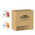 25% taniej! Gourmet Revelations Mus, karma mokra dla kota, 8 / 96 x 57 g - Wołowina i kurczak, 96 x 57 g